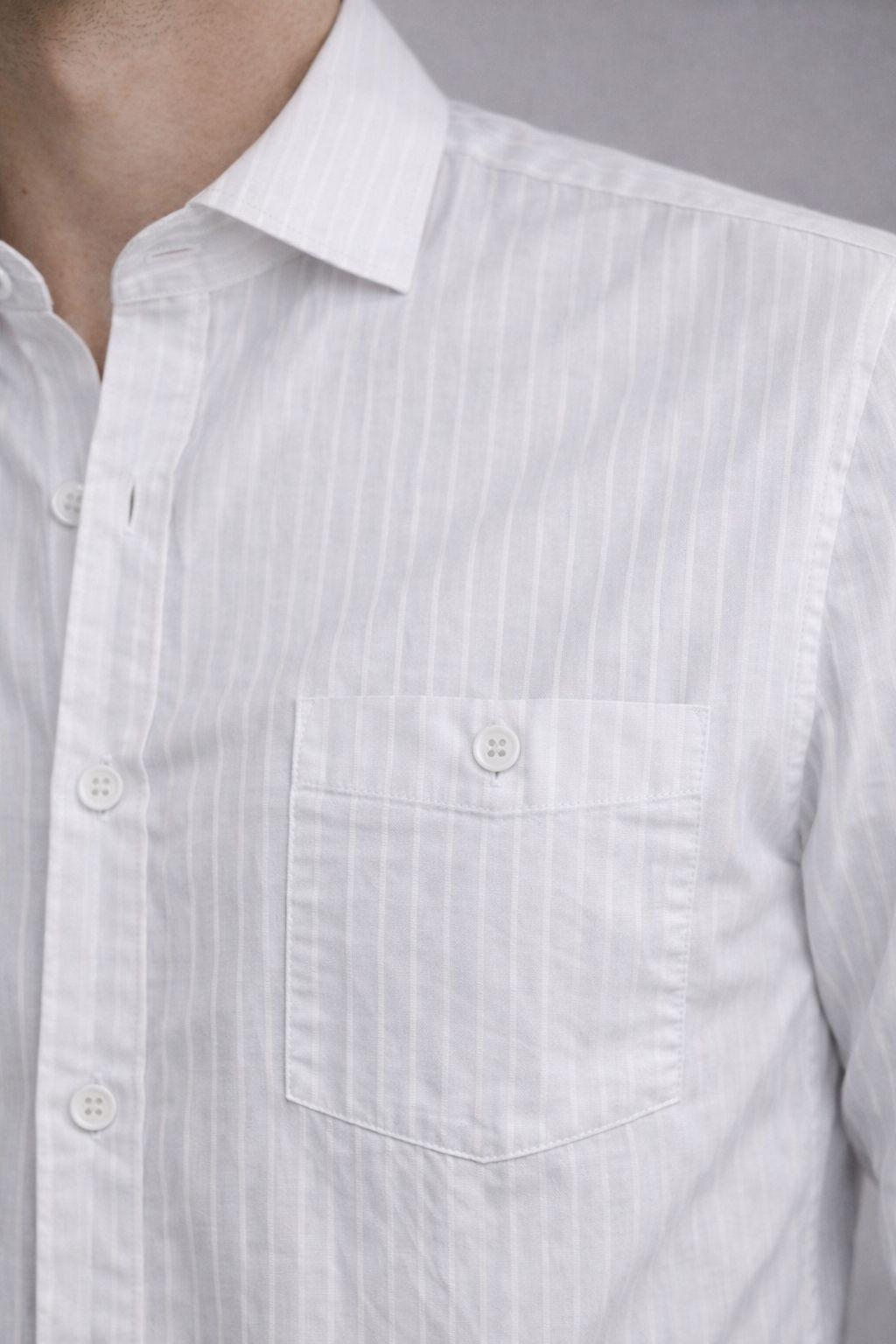 6532REGSPBL - CAMISA MERLOT BLANCO